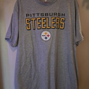 Fanatics Pittsburgh Steelers XL Gray T-Shirt